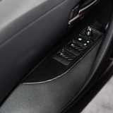 JDMuscle [23-24 Toyota GR Corolla] Carbon Fiber Window Switches (Front&Rear 4 PCS)