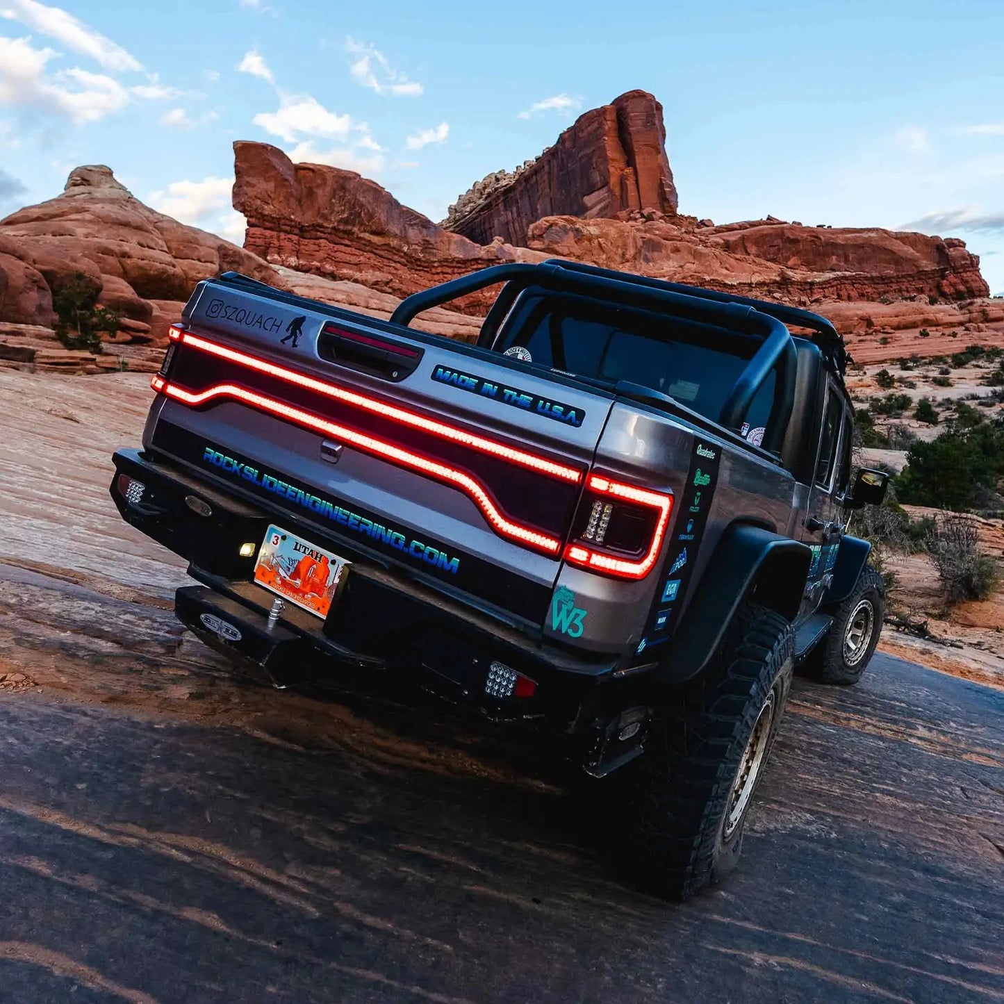 Flush Mount LED Tail Lights for Jeep Gladiator JT