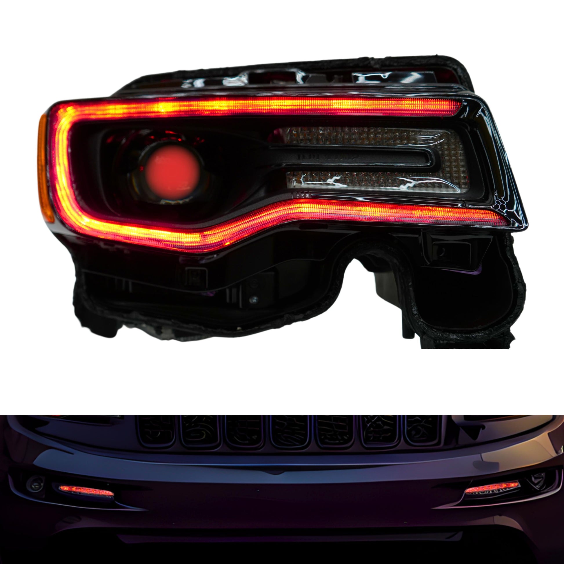 Jeep Grand Cherokee Multicolor DRL Boards (2014-2021)