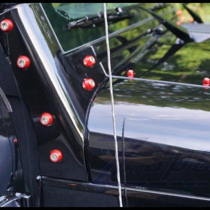 ZSPEC Stage-3 Dress Up Bolts® Fastener Kit for '07-16 Jeep Wrangler JK/JKU, Stainless & Billet