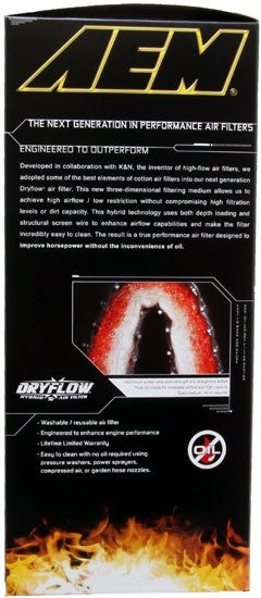 AEM Induction Air Filter 08-18 Chevy Express Van 6.0L AIPAE-10986