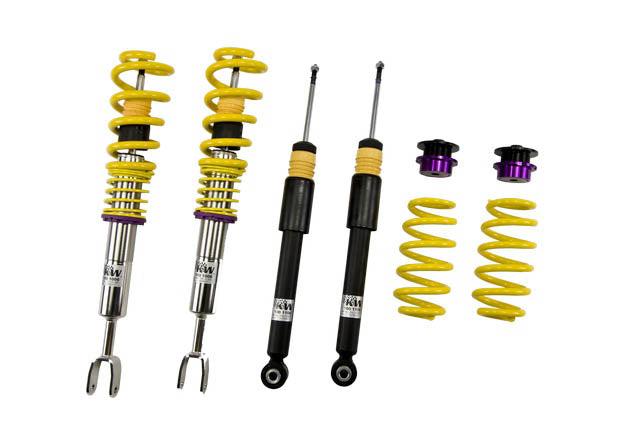 KW Suspensions 10210030 KW V1 Coilover Kit - Audi A4 (8E/B6/8H) Avant + Convertible; FWD; All Engines