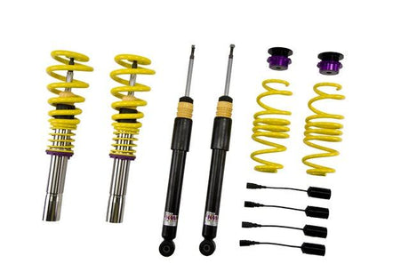 KW Suspensions 10210103 KW V1 Coilover Kit Bundle - Audi Q5 (8R); All Models; All Engines Equipped With Electronic Damping
