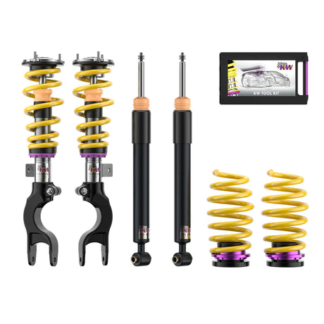 KW Suspensions 10287007 KW V1 Coilover Kit - Telsa Model 3 AWD