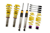 KW Suspensions 15210099 KW V2 Coilover Kit Bundle - Audi A4 S4 (8K/B8) With Electronic Damping Control Avant Quattro All