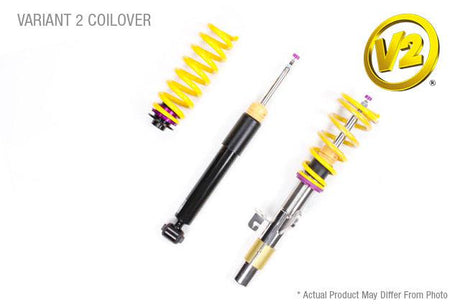 KW Suspensions 152100AD KW V2 Coilover Kit - Audi TT TT-S Coup?; Quattro Without Magnetic Ride