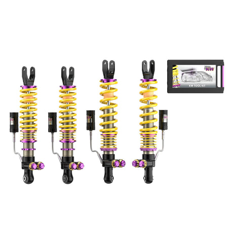 KW Suspensions 30911012 KW V5 Coilover Bundle - Lamborghini Aventador SVJ Only; Without Electronic Dampers