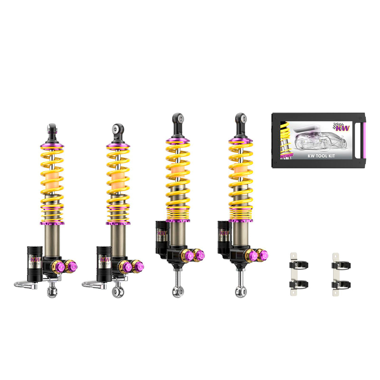 KW Suspensions 30971027 KW V5 Coilover Kit - Porsche Carrera GT (980)