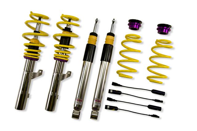 KW Suspensions 35210093 KW V3 Coilover Kit Bundle - Audi TT (8J) Roadster FWD (4 Cyl.) With Magnetic Ride