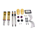 KW Suspensions 352100AW KW V3 Coilover Kit Bundle - Audi A4 (B9) Sedan 2WD With Electronic Dampers