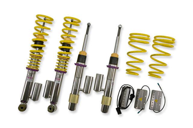 KW Suspensions 35220082 KW V3 Coilover Kit Bundle - BMW M5 E60 (M560) Sedan (bundle Including EDC Unit)