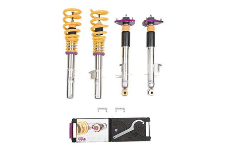 KW Suspensions 35220091 KW V3 Coilover Kit - BMW X6 (E71) With Air Suspension Rear; Without EDC