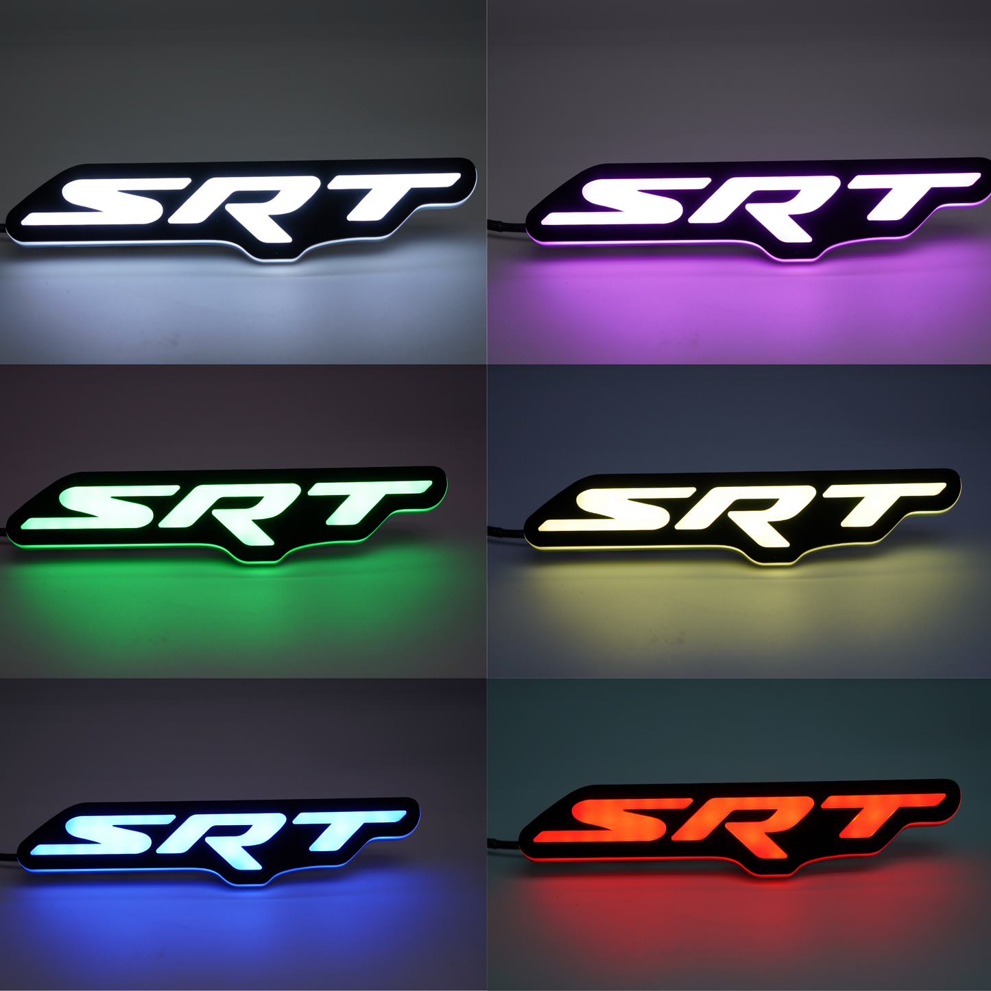 LED Badges: Multicolor (Mopar vehicles)