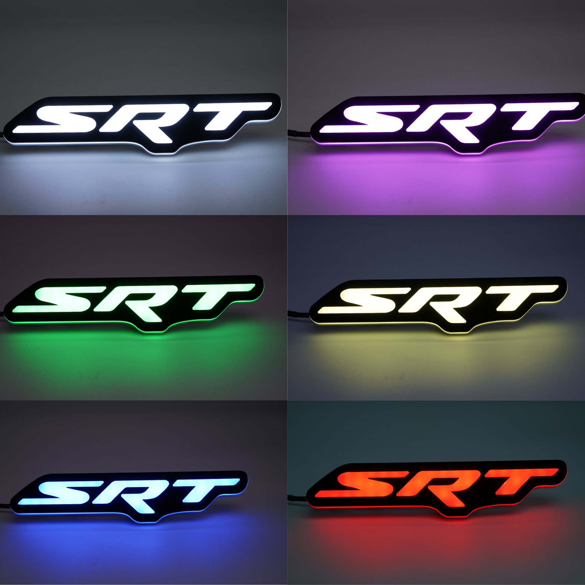 LED Badges: Multicolor (Mopar vehicles)