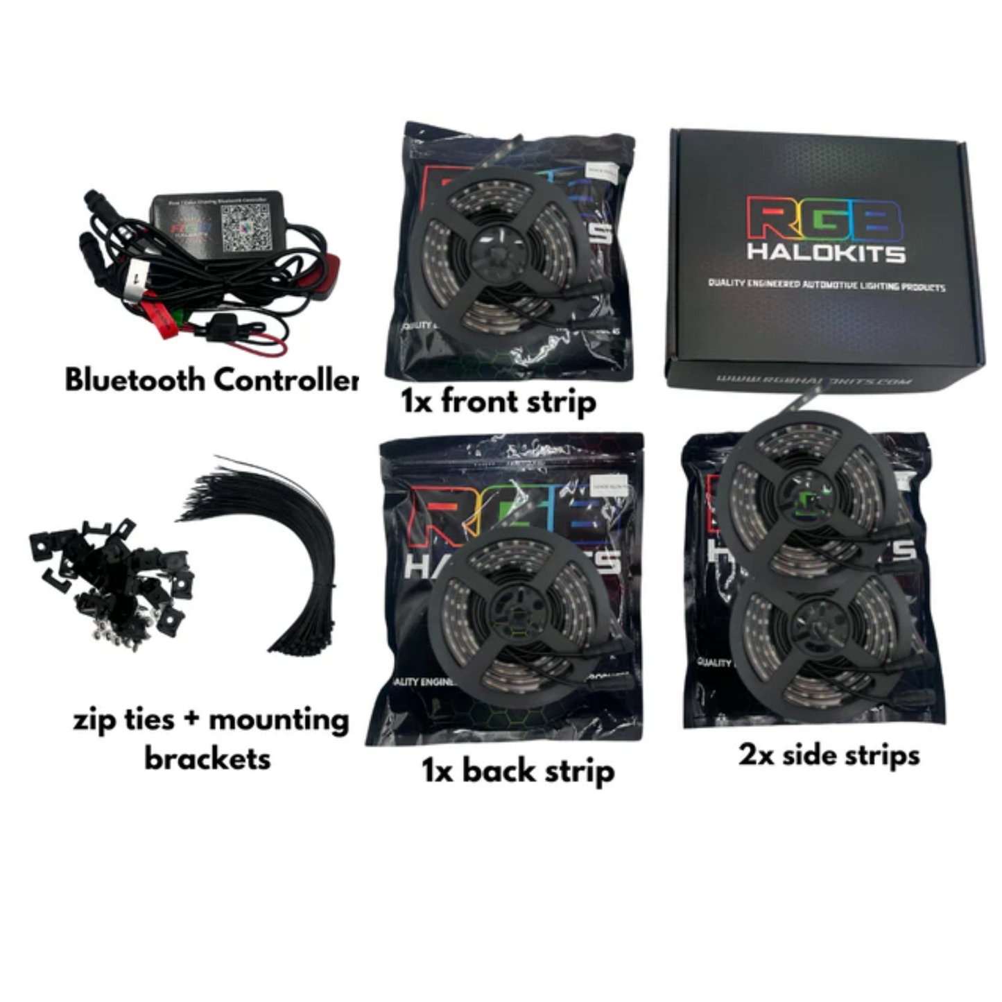 LED Underglow Lighting Kit 3.0 | 4pc Flexible