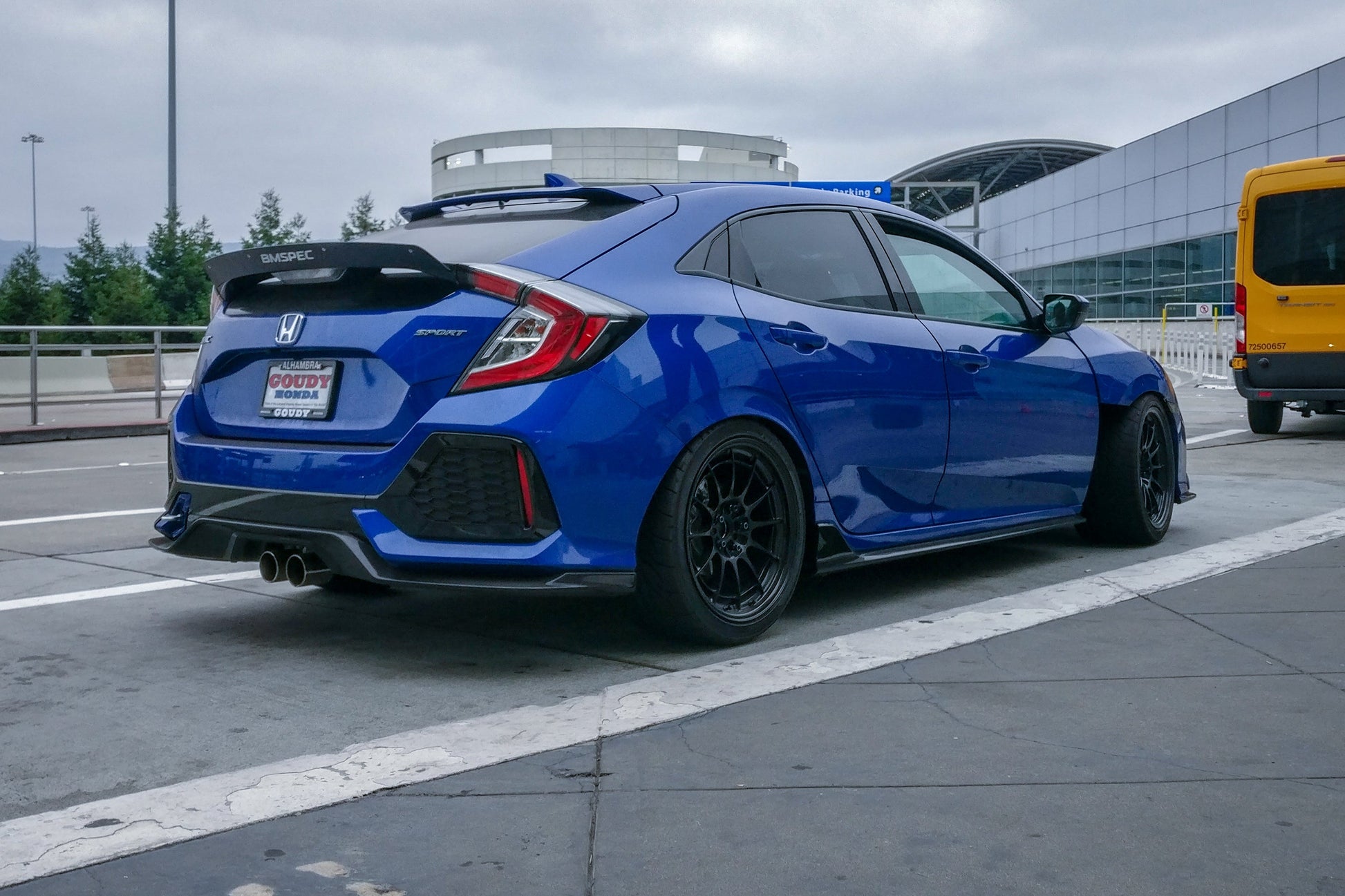 Spoiler Extension – Honda Civic Hatchback (FK7, 2016-2021)