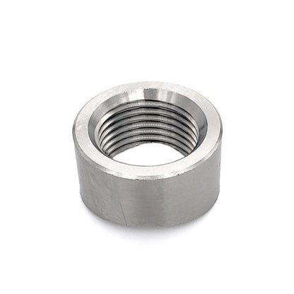 M18 x 1.5 O2 Sensor Bung - Coped for 3.000"-5.000" OD Tube - CP2 Titanium