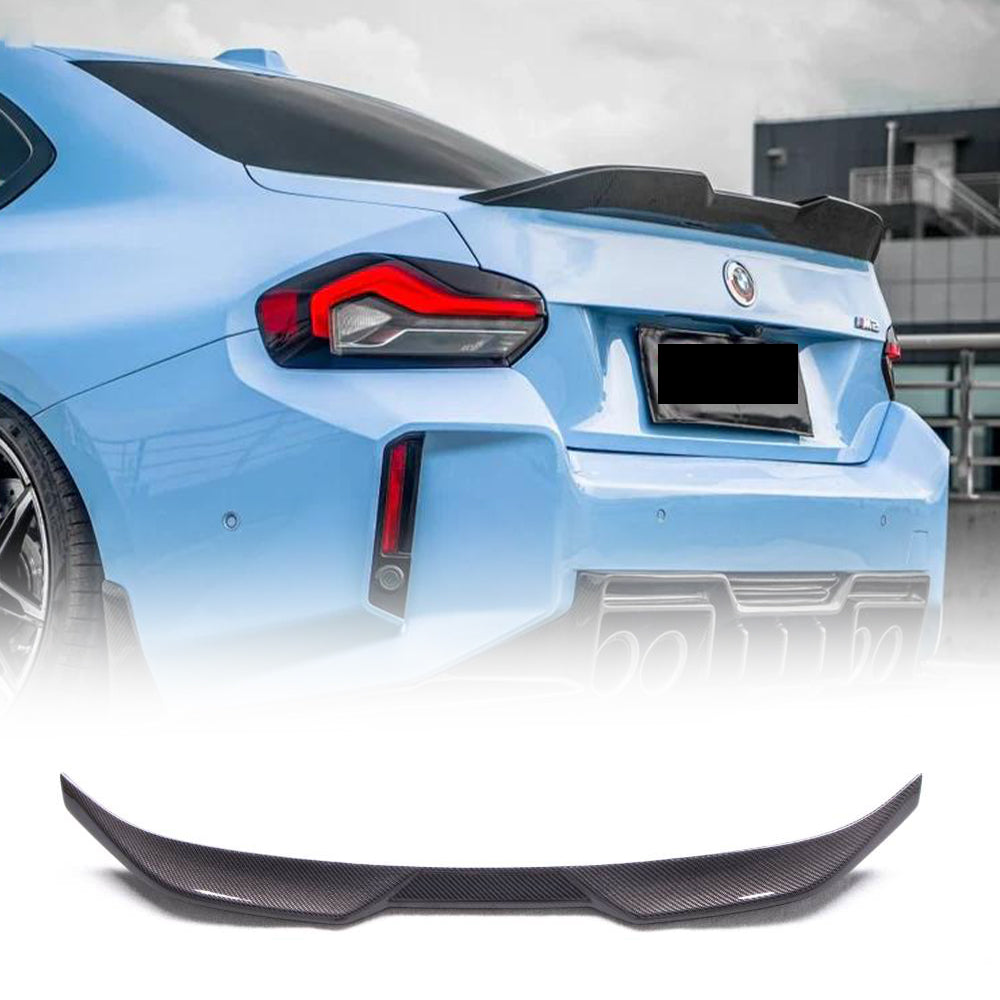 BMW G42 & G87 M2 M Style Trunk Spoiler - Carbon Fiber