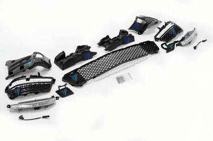 2007-2013 Mercedes Benz (W221) S Class to S63 S65 AMG Style Front Bumper Conversion Kit