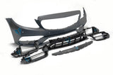 2019-2021 Mercedes-Benz (W205) Facelift C Class to C63 AMG Style Front Bumper Conversion Kit