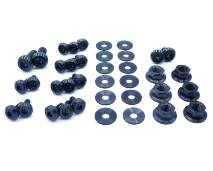 Stage 1 Titanium Hardware Engine Bay Kit - Mitsubishi Evo IX