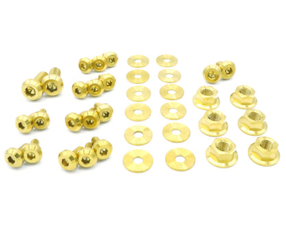 Stage 1 Titanium Hardware Engine Bay Kit - Mitsubishi Evo IX