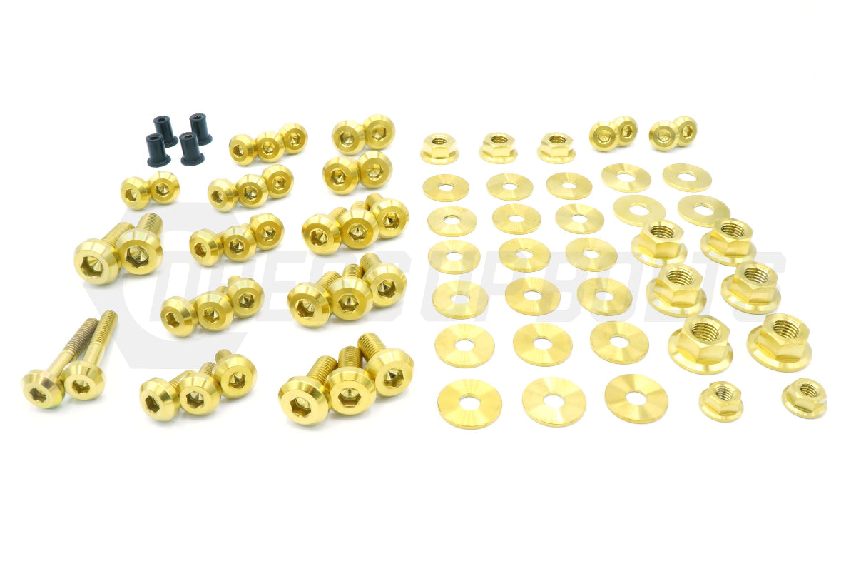 Stage 2 Titanium Hardware Engine Bay Kit - Mitsubishi Evo IX