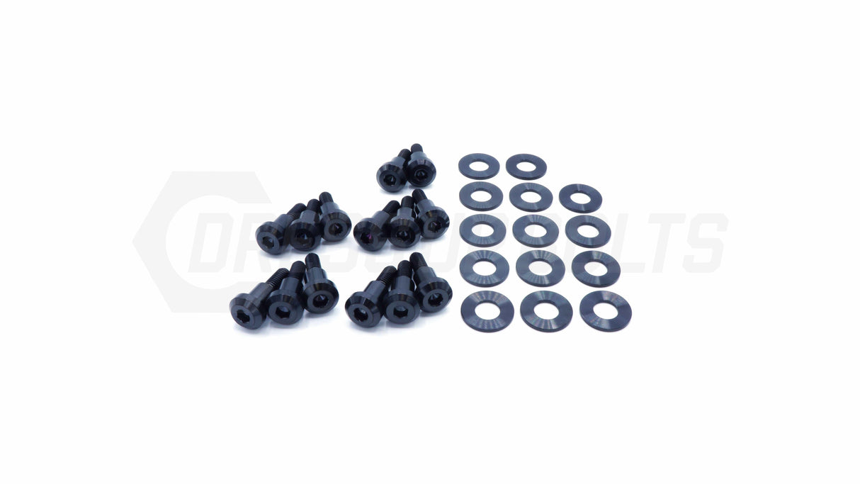 Titanium Hardware Valve Cover Kit - 4B11T Engine