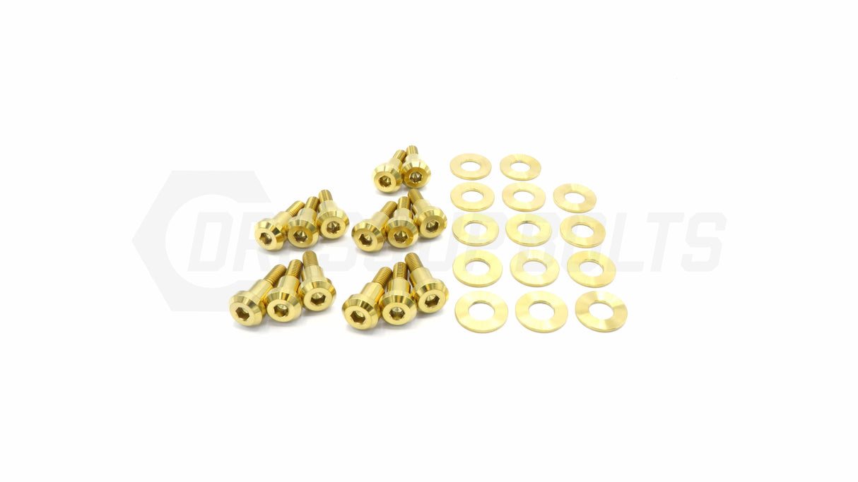 Titanium Hardware Valve Cover Kit - 4B11T Engine