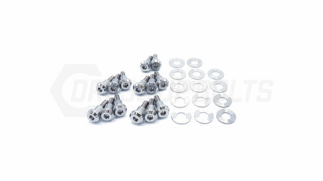 Dress Up Bolts Titanium Hardware Valve Cover Kit - 4B11T Engine