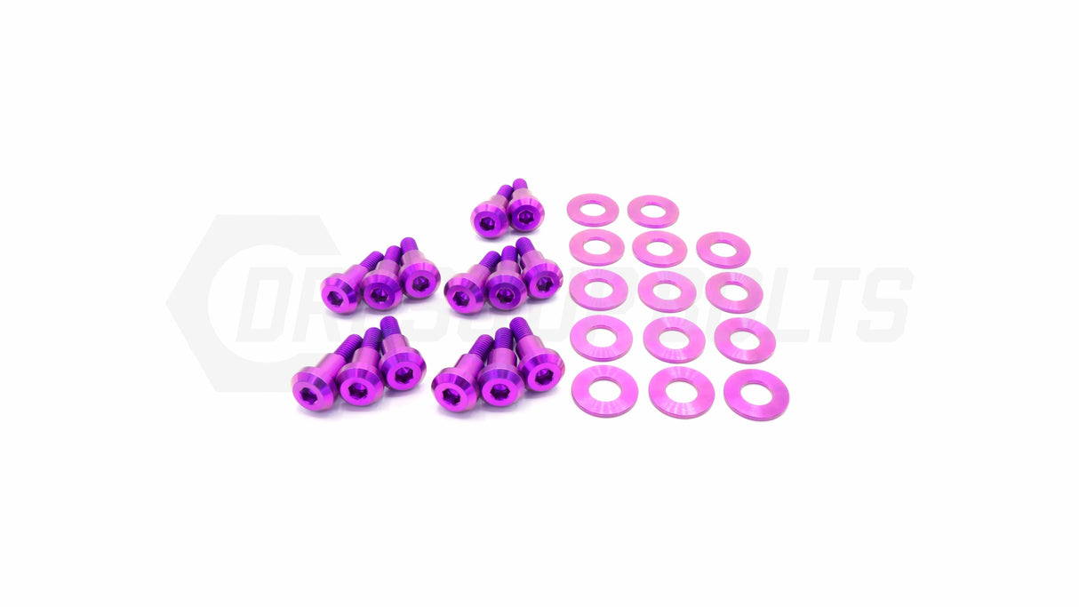 Titanium Hardware Valve Cover Kit - 4B11T Engine