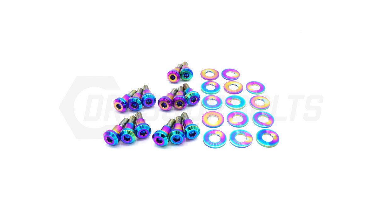 Titanium Hardware Valve Cover Kit - 4B11T Engine