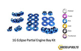 Mitsubishi 1G Eclipse (1990-1994) Titanium Dress Up Bolts Partial Engine Bay Kit