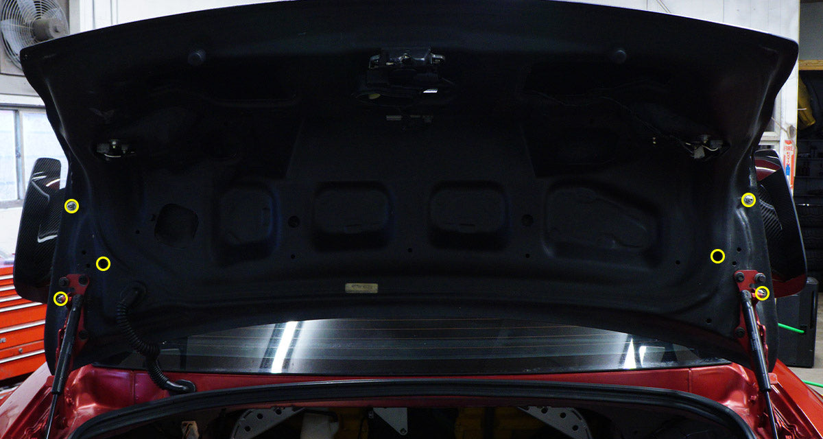 Titanium Hardware Wing Kit - APR GTC-300 (Evo X)