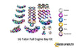 Eagle 1G Talon DSM (1990-1994) Titanium Dress Up Bolts Full Engine Bay Kit