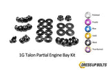 Eagle 1G Talon DSM (1990-1994) Titanium Dress Up Bolts Partial Engine Bay Kit