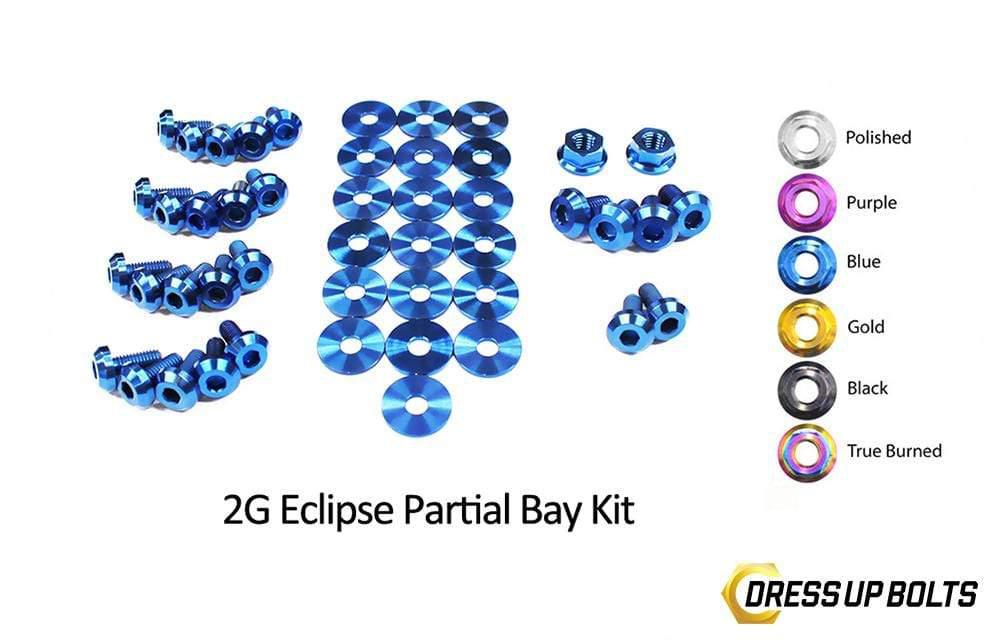 Eagle 2G Talon DSM (1995-1999) Titanium Dress Up Bolts Partial Engine Bay Kit