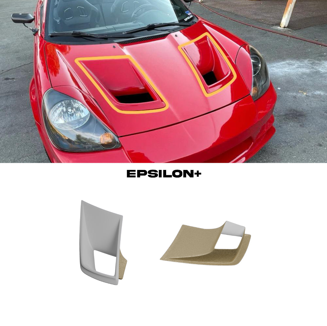 Hood Vents – Toyota MR2 Spyder (ZZW30, 2000-2005)