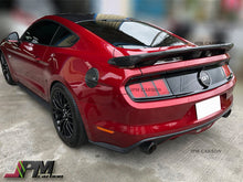 CJ Style Carbon Fiber Trunk Spoiler Fits For 2015-2021 Ford Mustang Only