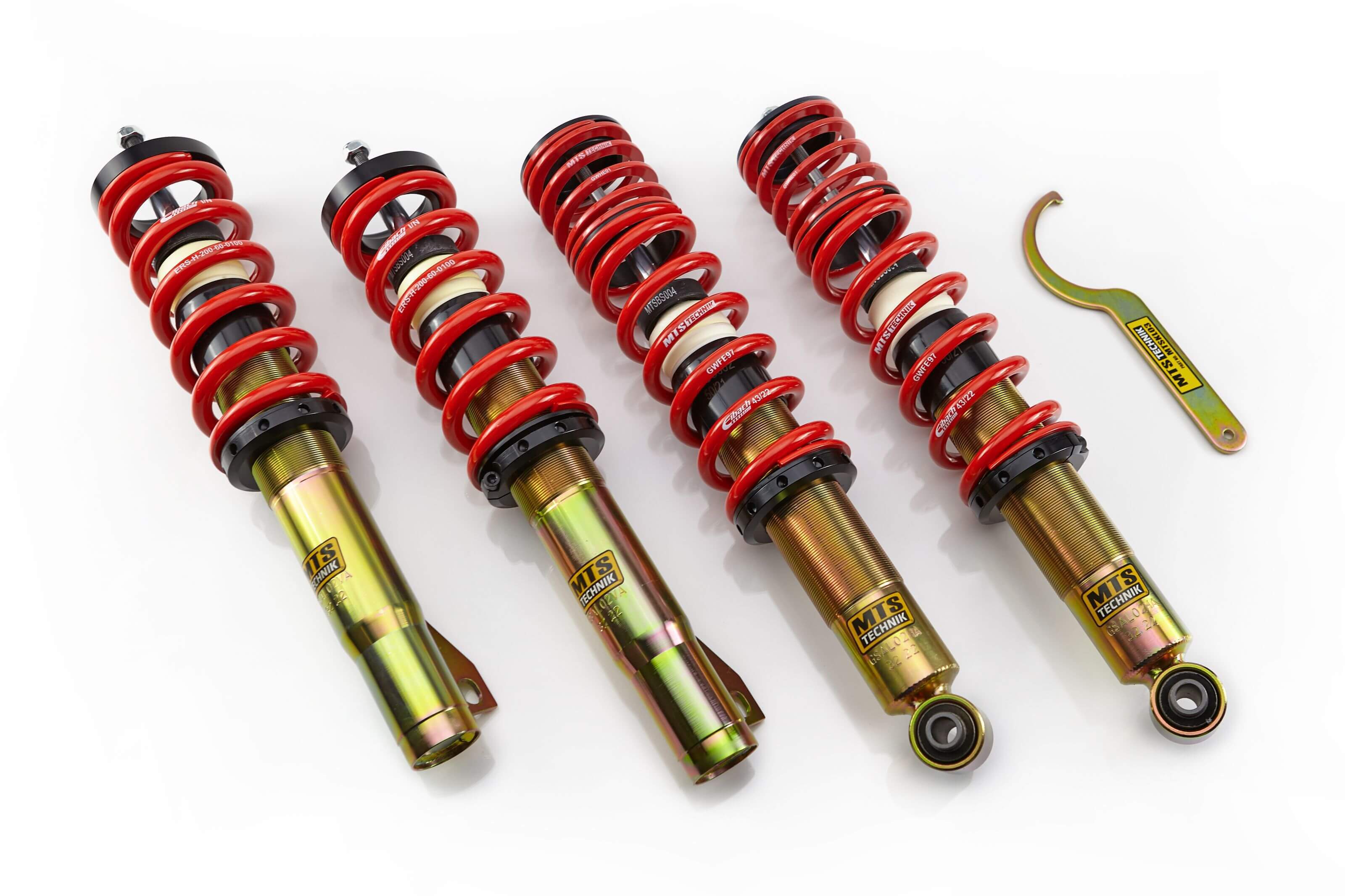 MTS Technik Street Series Suspension Coilover Kit for 2001 Audi A4 (B5)