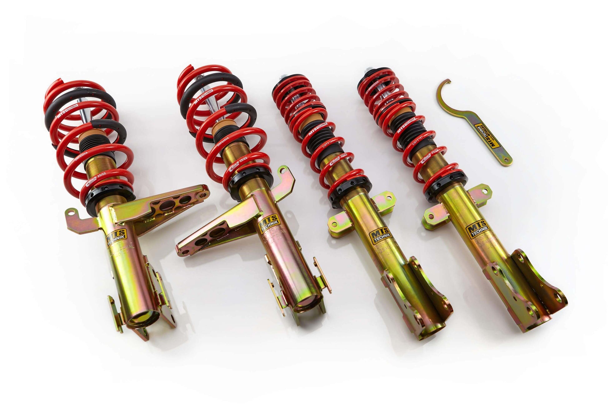 MTS Technik Comfort Series Coilover Kit for 1988-1992 Audi 90 Quattro (B3)