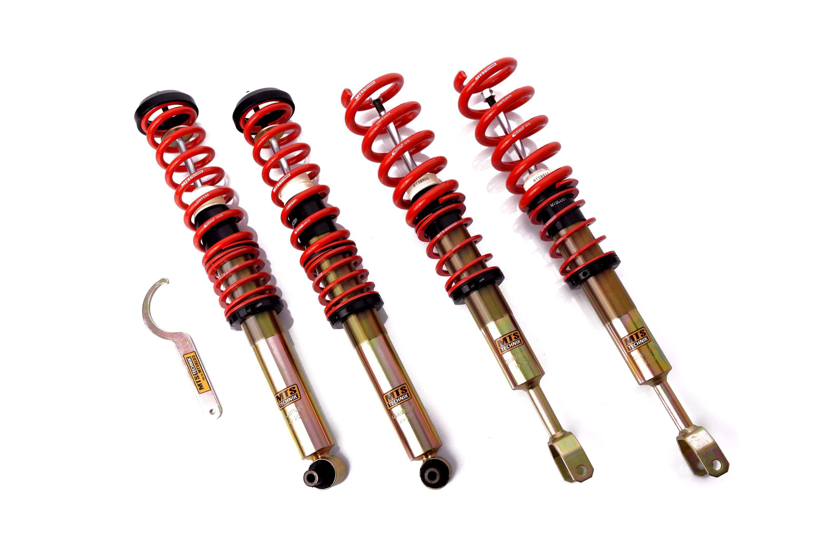 MTS Technik Stance Series Coilovers for 1994-2000 Audi A4 Sedan FA Max Load 1080 kg (8D2)