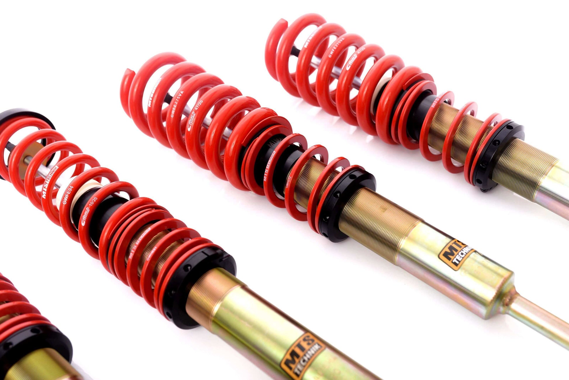 MTS Technik Stance Series Coilovers for 1994-2000 Audi A4 Sedan FA Max Load 1081-1150 kg (8D2)