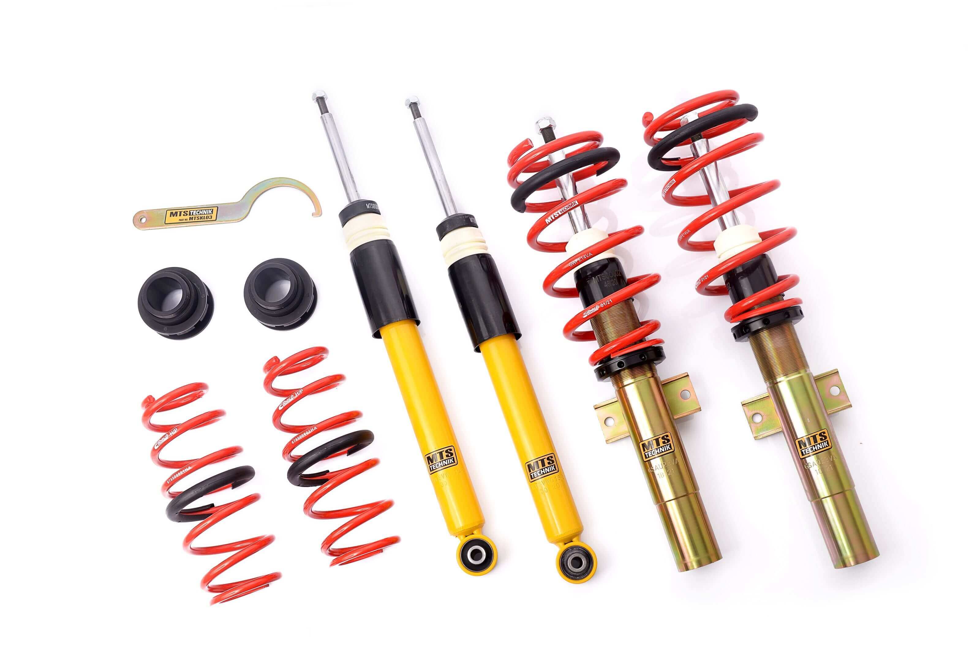 MTS Technik Street Series Coilovers for 2018-2022 Audi A1 Sportback (GBA)