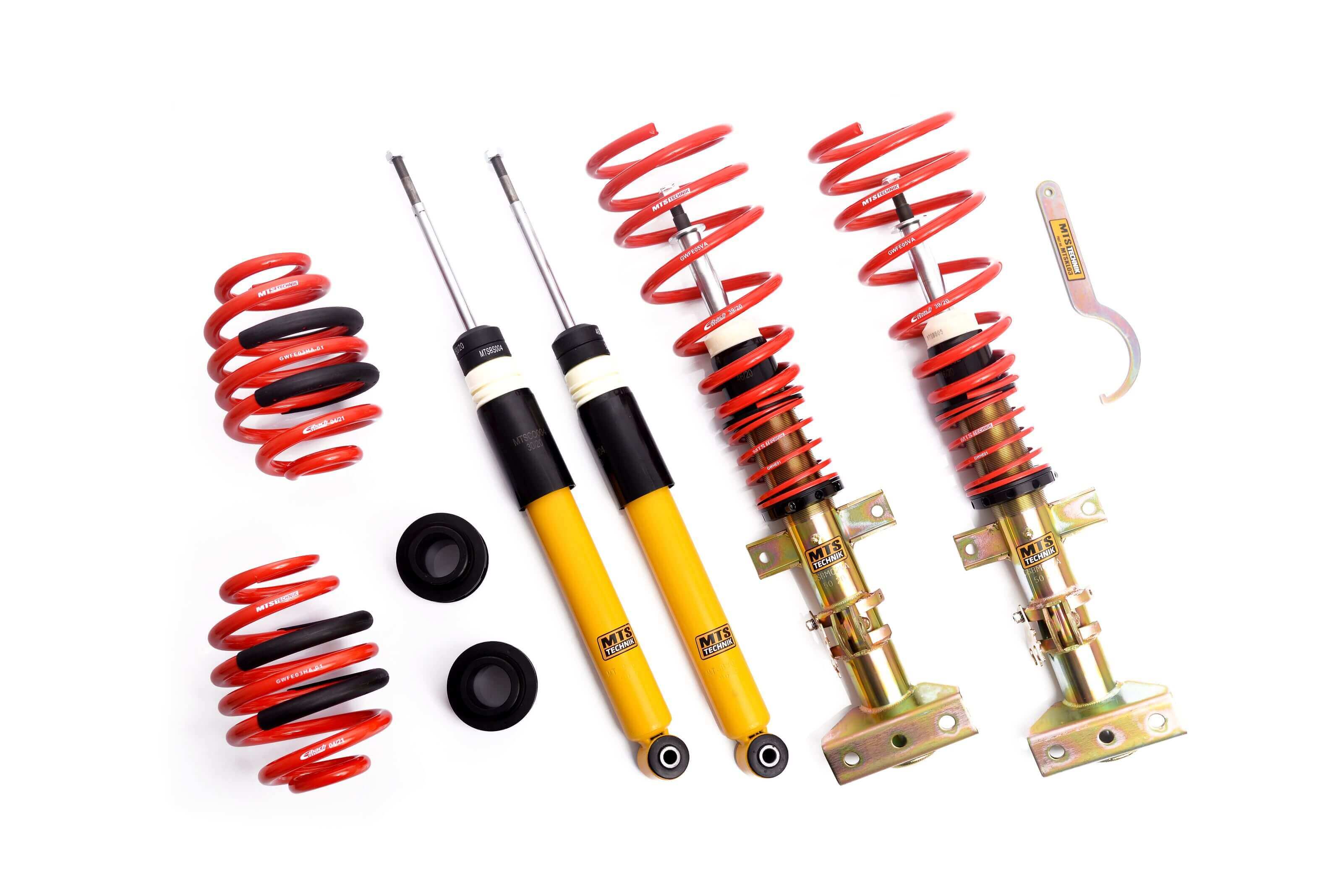 MTS Technik Comfort Series Coilovers for 1993-1999 BMW 3 Series Cabriolet (E36)