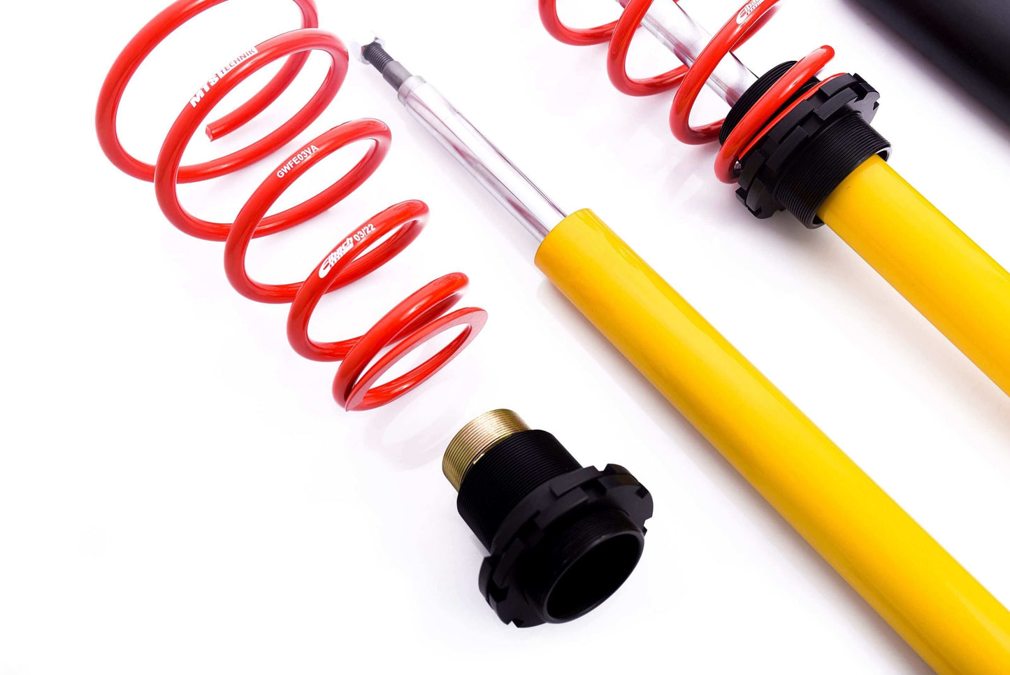 MTS Technik Street Series Coilovers for 1982-1991 BMW 3 Series Sedan 51mm Front Strut FA Lowering 30-65 mm (E30)