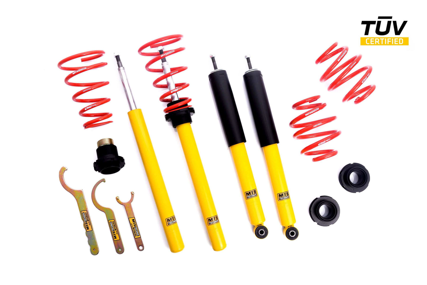 MTS Technik Street Series Coilovers for 1982-1993 BMW 3 Series Cabriolet 51mm Front Strut FA Lowering 30-65 mm (E30)