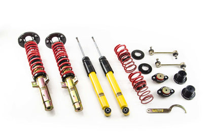 MTS Technik Stance Series Coilover Kit - Gold Housing, 40-85mm Front Lowering for 2003-2009 BMW Z4 (E85/E86)