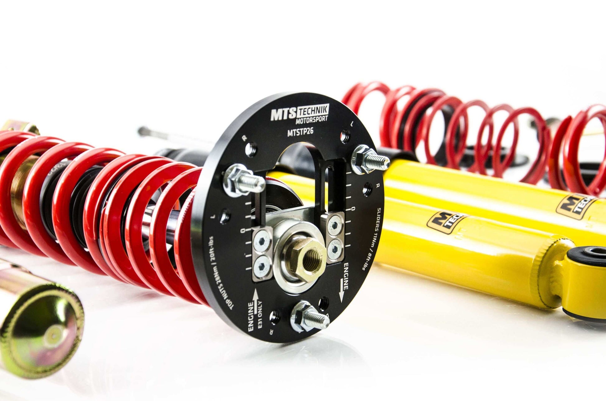 MTS Technik Stance Series Coilover Kit - Gold Housing, 40-85mm Front Lowering for 2003-2009 BMW Z4 (E85/E86)