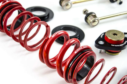 MTS Technik Stance Series Coilover Kit - Gold Housing, 40-85mm Front Lowering for 2003-2009 BMW Z4 (E85/E86)